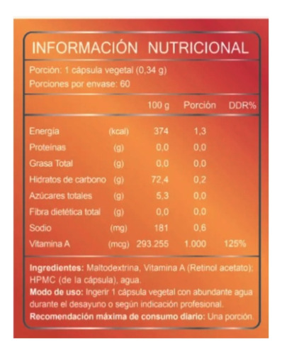 Pack 3 Vitamina - A 3330 Ui Retinol ( 1000mcg ) 180 Cáps Fnl
