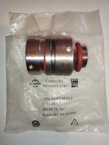 Conector Din 7/16 Enrroscable Para Cable Coaxial 1 7/16 PuLG