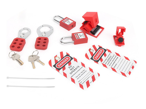 Lockout Lockout Kit De Etiquetado De Bloqueo Portátil Seguri