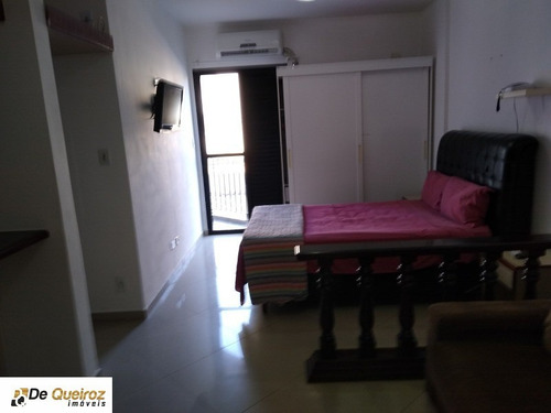 Imagem 6 de 10 de Apartamento Flat, Centro De São Vicente , Lado Praia, Usado, Garagem Com Manobrista, Salão De Festa, Salão De Jogos, Churrasqueira, Piscina Adulto E - 6232 - 69453552