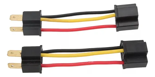 Adaptador De Faro, 2 Unidades, Conector H4, Luz Frontal