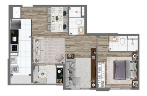 Imagem 22 de 24 de Apartamento À Venda No Bairro Morumbi - São Paulo/sp - O-6946-22923