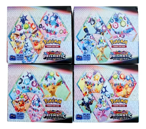 Zs 360 Unidades De Cartão Prismatic Evolutions Scarletexq Ja