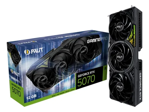 Placa De Video Palit Geforce Rtx 5070 Gamingpro 12gb Gddr7