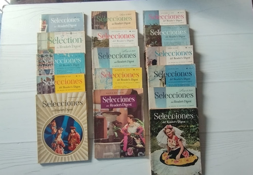 Lote 16 Revistas Selecciones Readers Digest De Los Años 1950