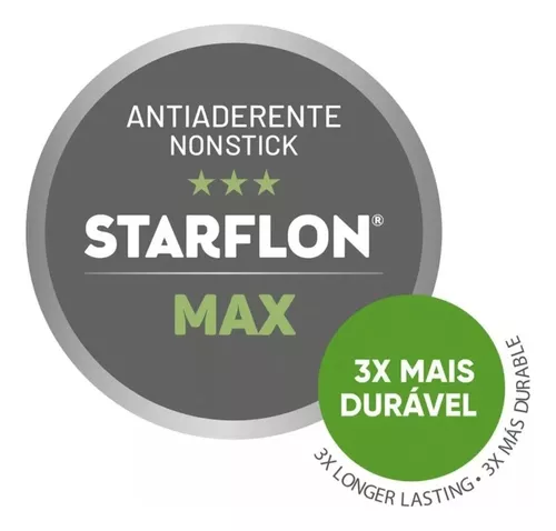 Sartén Tramontina Loreto en Aluminio con Revestimiento Interno y Externo  Antiadherente Starflon Max y Mango Baquelita 18 cm 0,7 L Grafito