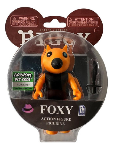 [original] Piggy - Foxy Series 1 Figura De Acción De 9 Cm