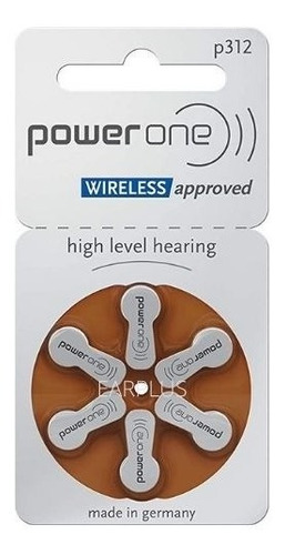 Imagem 1 de 2 de Oferta - Bateria Para Aparelho Auditivo P312 - 60 Unidades