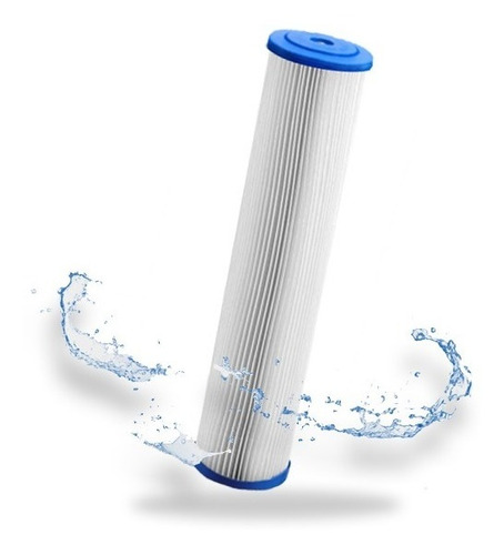 Refil Cartucho Plissado P/ Filtro Big Blue 20x4 1/2 Lavavel