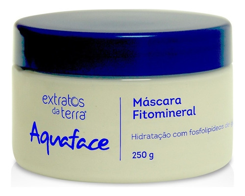 Aquaface Máscara Fitomineral 250g - Extratos Da Terra