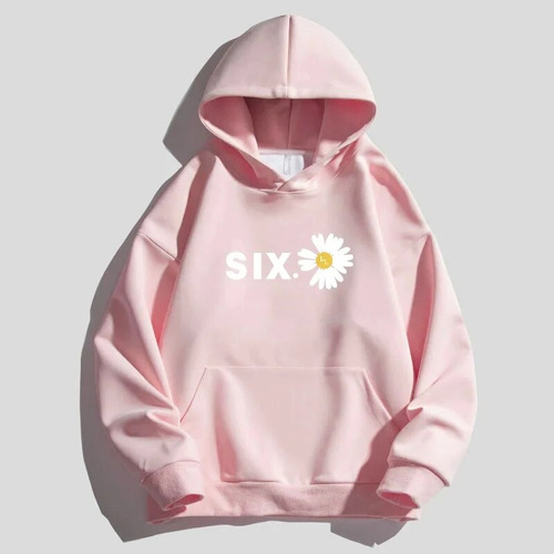 Sudadera De Algodón Con Estampado De Margaritas Para Hombre