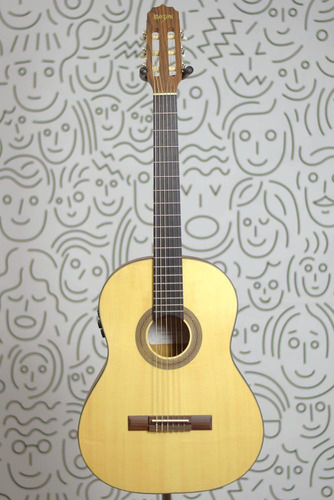 Violão Rozini Rx210 Re2.f.lp Studio Clássico Nylon Elétrico Cor Natural