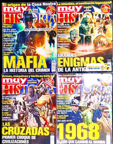 14 Muy Interesante Historia Coleccionables Numeradas Recient (Usado)