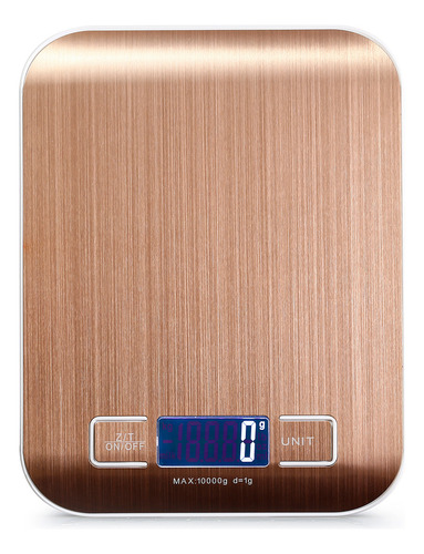 Báscula De Cocina Digital: Capacidad De 22 Libras, Pantalla