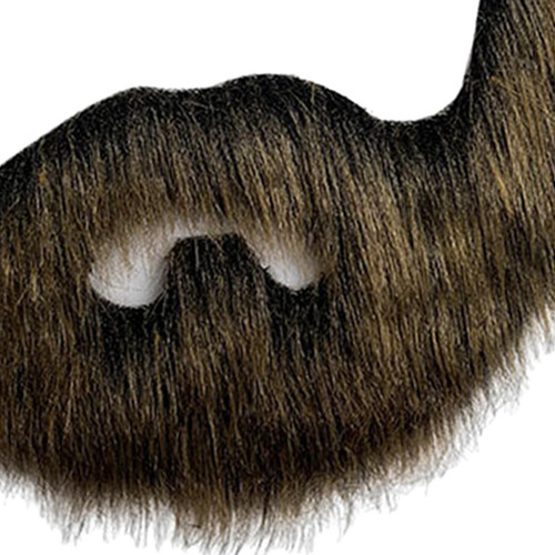 Conjunto De Sobrancelha Falsa E Barba, Bigode Ouro Preto