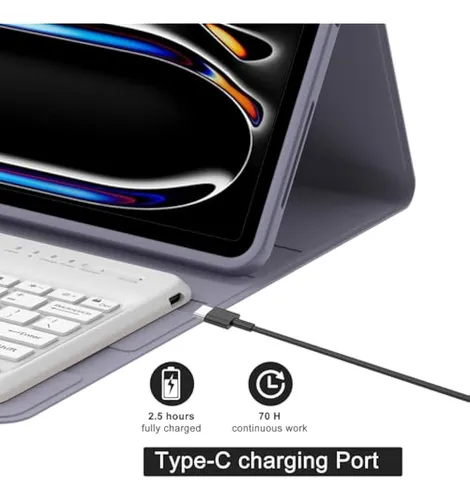 Faryodi Keyboard Case For iPad Pro 13-inch (m4,