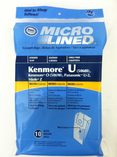 Products 50688 Kenmore - Bolsas De Papel Aspiradora, Mi...