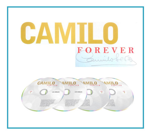 Camilo Forever - Camilo Sesto - 4 Cd Originales Sueltos