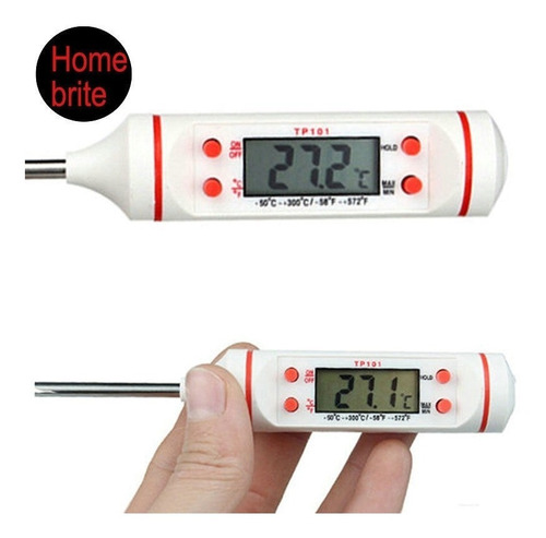 Termometro Digital Con Punzón Cocina Medición Temperatura