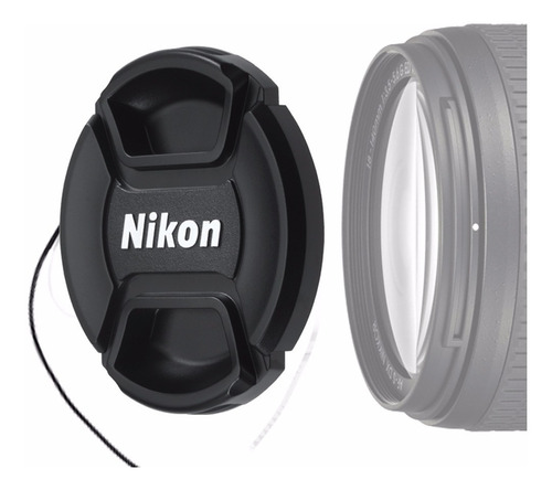 Tapa Para Lente Nikon 18-55mm Af-p Ø 55mm D3400 Zona Abasto