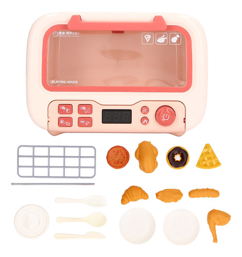 Set De Juego Para Niños Con Horno Microondas, Modelo De Simu