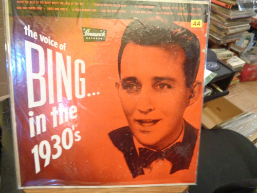 The Voice Of Bing Crosby In The 1930's  Disco Lp Vinilo    K