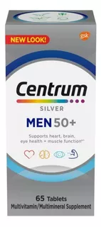 Centrum Silver Men 50+ 65 Capsulas Imp Eua