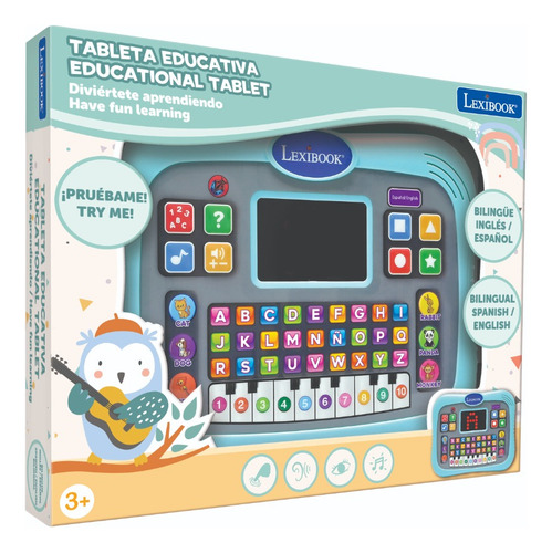 Tablet Bilingüe Abc Con Panel Táctil Y Led