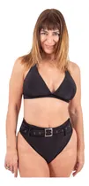 Comprar Bikinis Tiro Alto Mujer Malla Traje De Baño Corpiño Vedetina