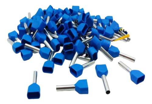 Terminal Ilhos Simples 16mm Azul - Eletrokit