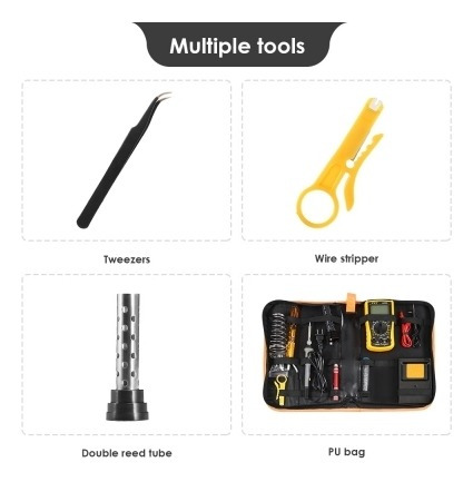 Imagen 5 de 7 de Kit De Soldadura C/herramienta De Temperatura Regulable