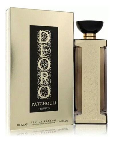 Perfume Riiffs Deoro Patchouli Eau De Parfum 100 Ml - Selo Adipec