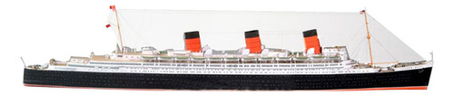 Crucero De Construcción De Rompecabezas 3d Modelo A Escala