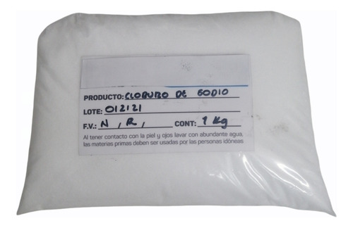 Cloruro De Sodio Paquete X 2 Kg - g a $3