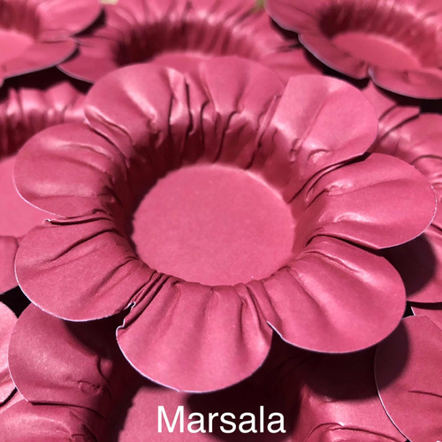Imagem 5 de 10 de 200 Forminhas Para Doces Casamento Aniversario Mod Flor