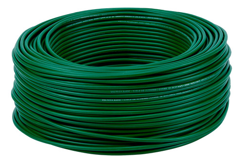Cable Eléctrico Calibre #12, Aluminio-cobre, Volteck 40215 Color de la cubierta Verde