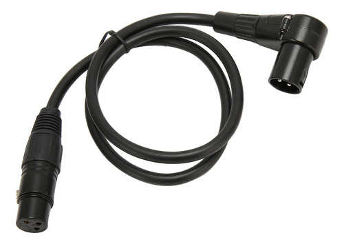 Cable Xlr A Xlr, Codo Macho A Hembra Recta, Sonido De Alta F