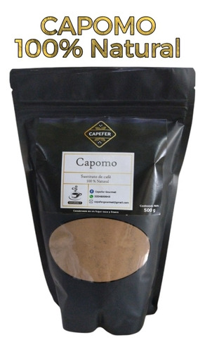 Capomo 100% Natural Y Orgánico 500g Alternativa De Café.