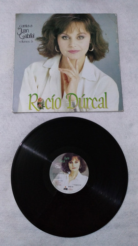 Rocío Dúrcal Canta A Juan Gabriel Vol 6 Lp Vinil Impecable 