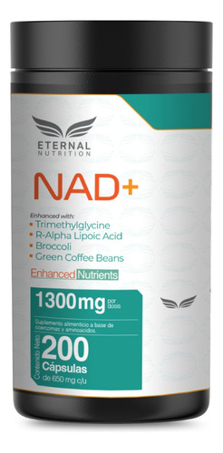 Nad+ Con Trimethylglycine Y Acido Alpha Lipoico, Pro Nmn
