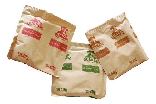 Avena Integral Quaker Instant Variedad De Sabores 31 Pzas
