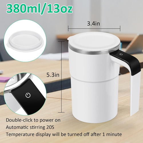 Taza De Agitación Automática Con Medición Inteligente De Tem