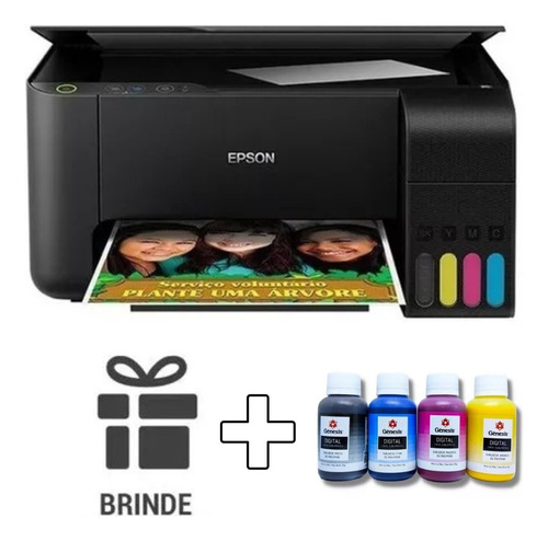 Impressora Sublimática Epson L3210 + Kit Genesis E Brinde.