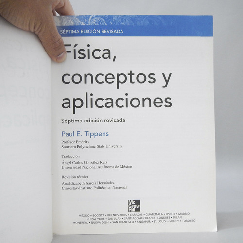 Física Conceptos Y Aplicaciones Paul E Tippens Mc Graw Y4