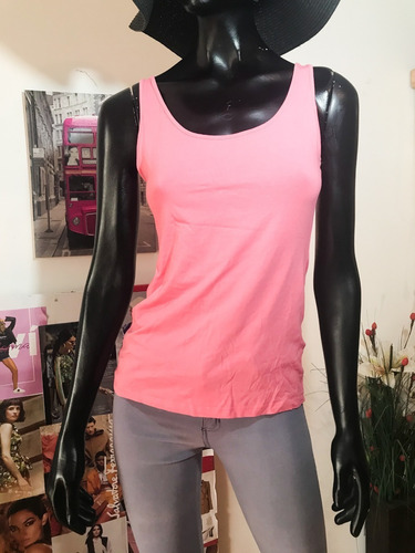 Musculosa De Algodon Zara