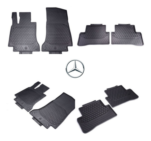 Imagen 2 de 10 de Alfombras Impermeables Mercedes Benz C200 C250 C300 W205