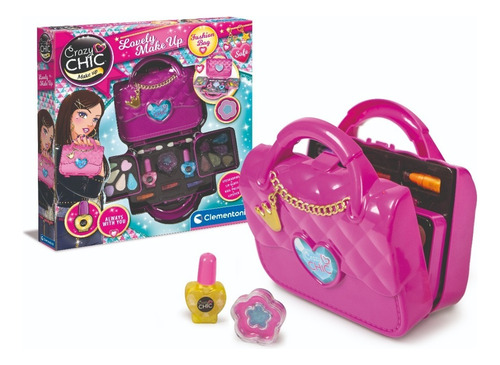 Kit Maquillaje Estuche Fashion Clementoni Crazy Chic Cool
