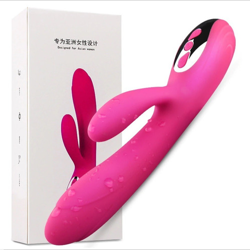 Potente Vibrador De 10 Velocidades  Grande - Rosado