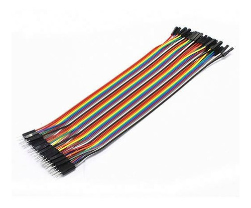 Cable Arduino 40 Hilos Macho Hembra 20 Cm