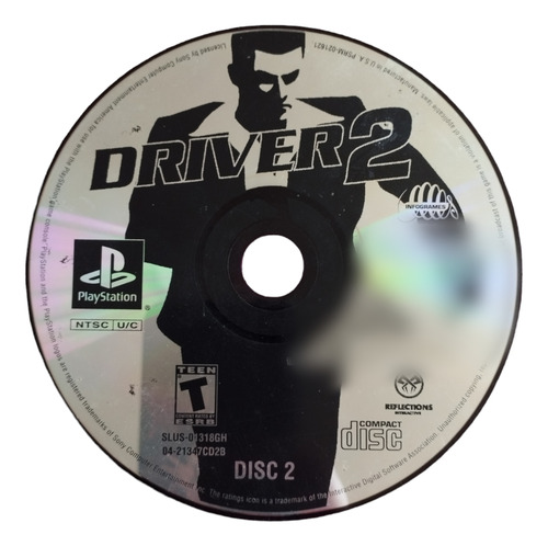 Driver 2 Parte 2 Ps1 (solo Es Un Disco) (Usado)